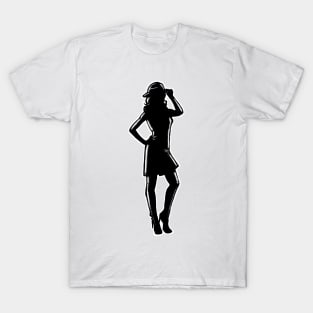 Rosette Silhouette T-Shirt